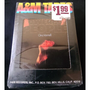 Rare Gino Vannelli Brother To Powerful People 8 Track Tape A&M Records 1974 New